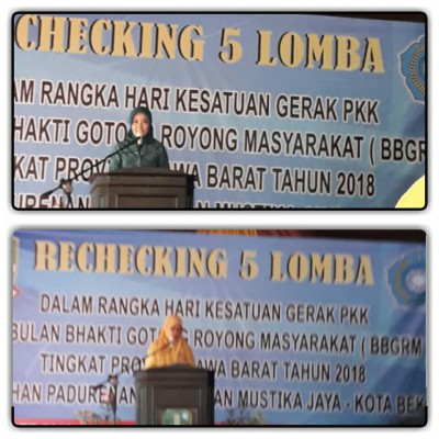 Recheking 5 Lomba Tp. Pkk Kota Bekasi ... 