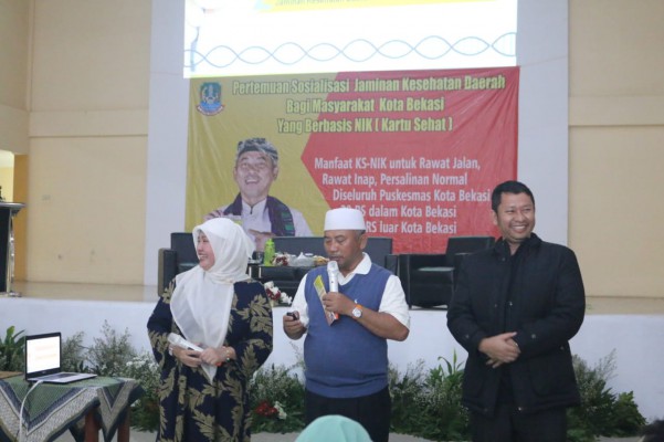 Menghadiri Sosialisasi Kartu Sehat Bersama Wali Kota Bekasi