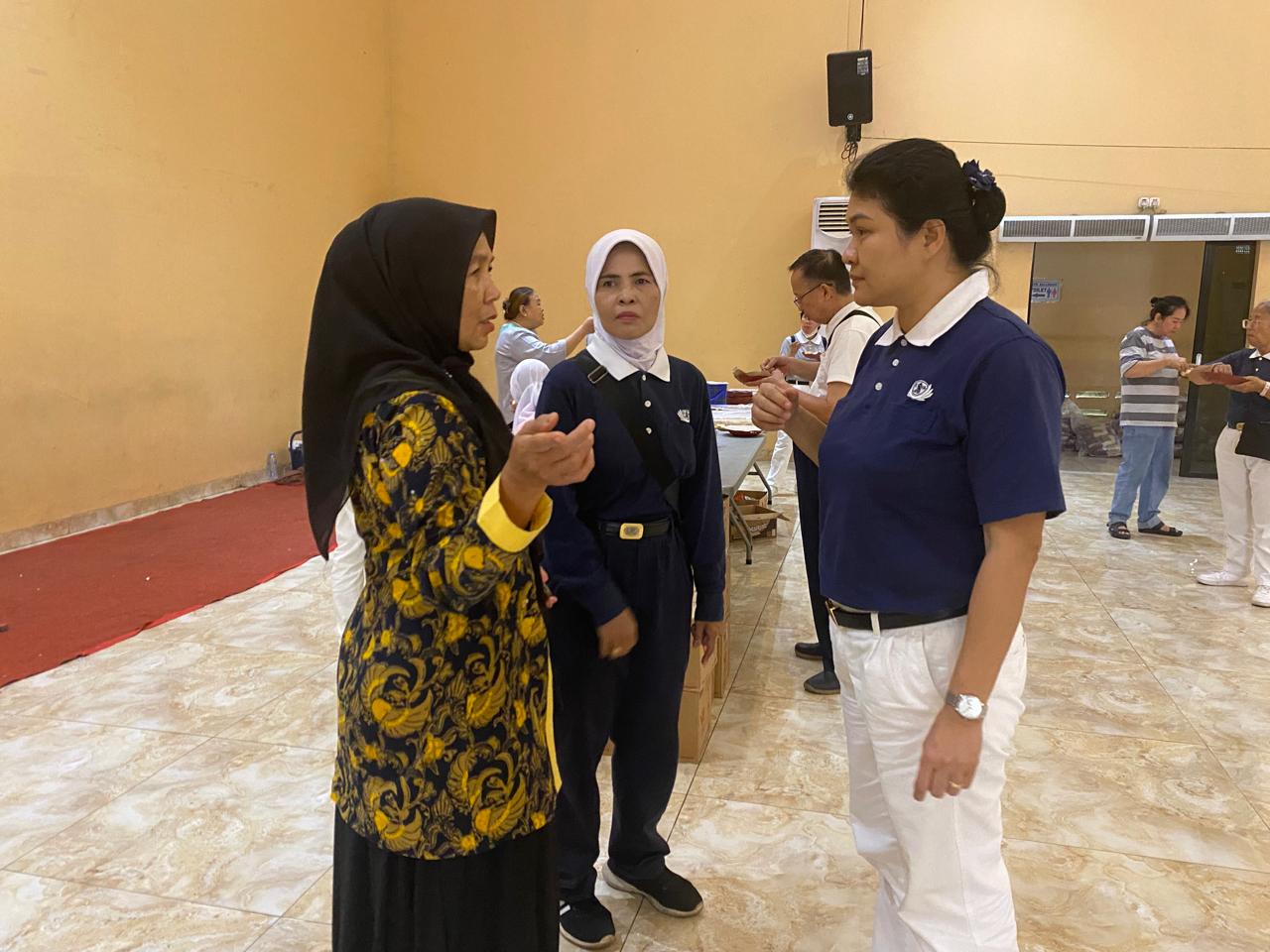 Plt. Sekdis Koordinasi Dengan Sekolah Global Persada Mandiri Terkait Persiapan Kunjungan Kepala Dp3a ... 