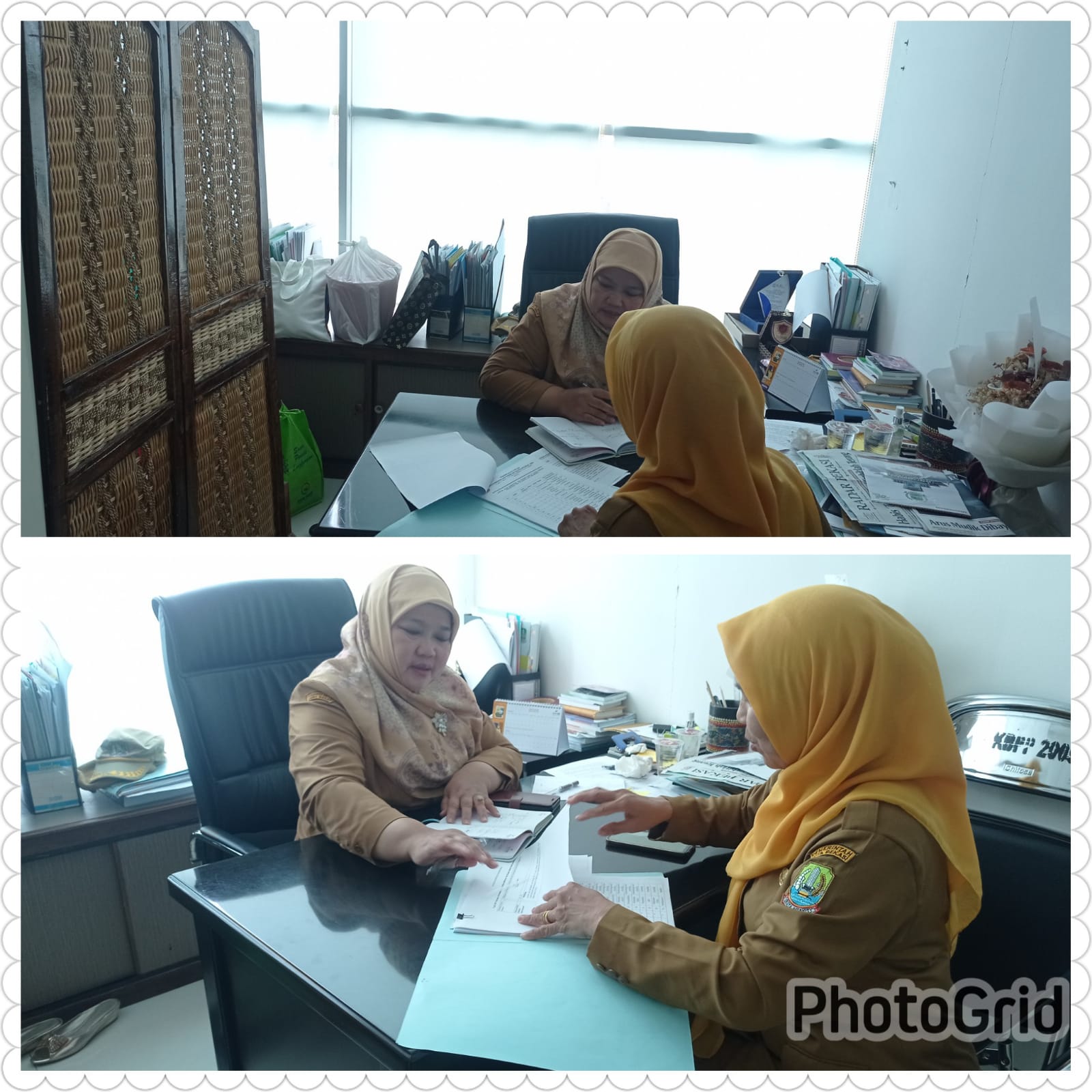 Koordinasi Dengan Kabid Ppkpa Terkait Efisiensi Anggaran Program Perlindungan Khusus Anak Dan Progra ... 
