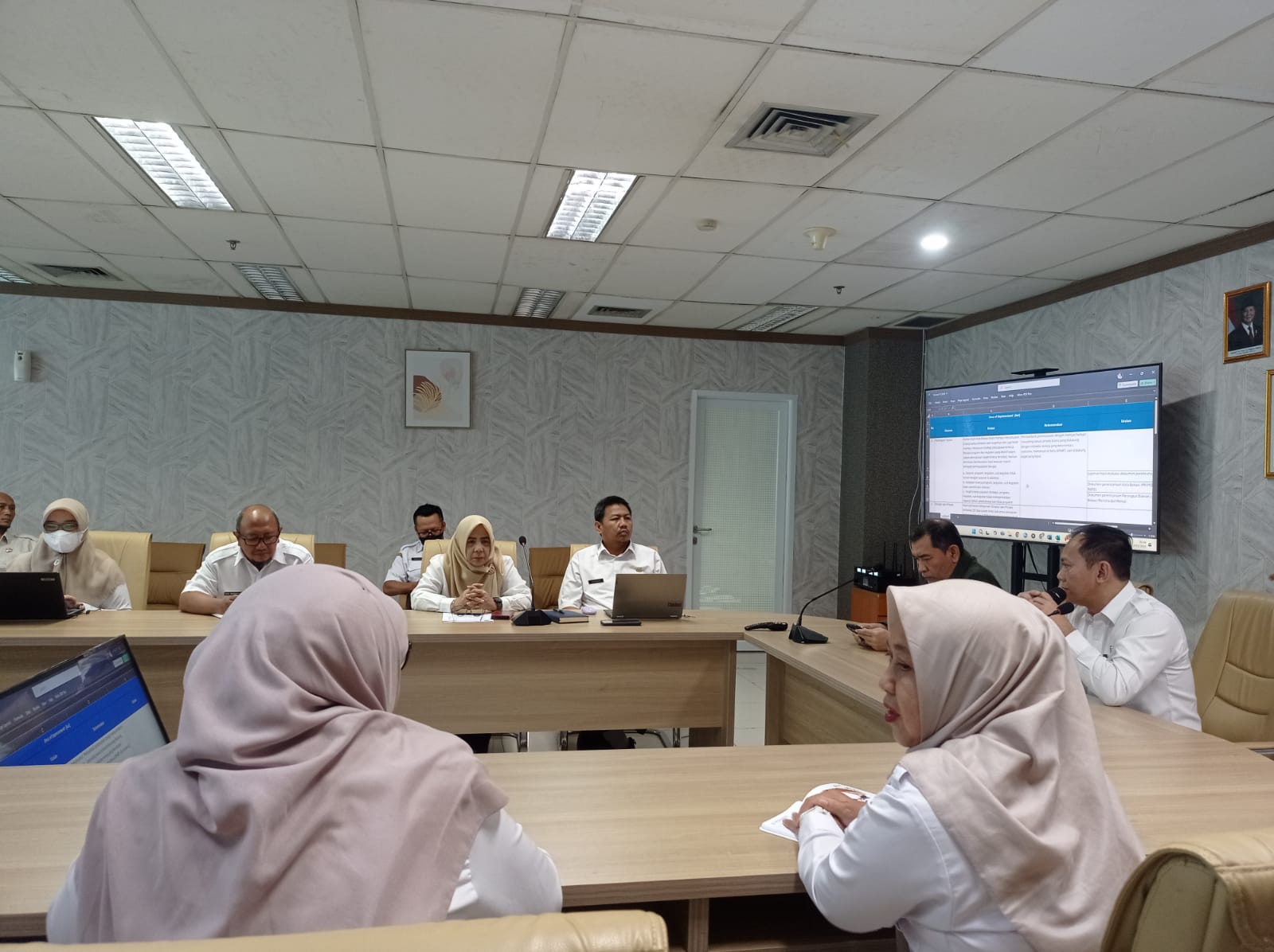 Rapat Hasil Monitoring Tindaklanjut Spip Kota Bekasi Yang Diselenggarakan Oleh Inspektorat Kota Beka ... 
